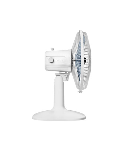 Rowenta Essential+ VU2330 Essential +, Ventilatore da Tavolo, 3 Velocità, Silenziosità 46 dBA, Design compatto, Flusso d’ari