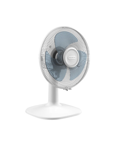 Rowenta Essential+ VU2330 Essential +, Ventilatore da Tavolo, 3 Velocità, Silenziosità 46 dBA, Design compatto, Flusso d’ari