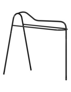 Portasella a 3 Gambe Autoportante Nero in Ferro