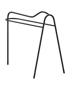 Portasella a 3 Gambe Autoportante Nero in Ferro 2