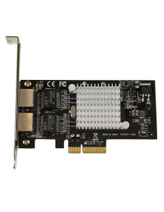 StarTech.com Scheda adattatore server di rete Gigabit Ethernet PCI Express (PCIe x4) a due porte - Intel i350 NIC 2