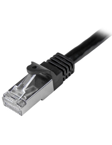 StarTech.com N6SPAT3MBK cavo di rete Nero 3 m Cat6 SF/UTP (S-FTP)