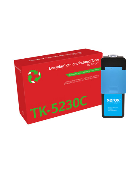 Everyday Rigenerato Toner rigenerato Everyday™ di Xerox Ciano compatibile con Kyocera TK-5230C, Capacità standard