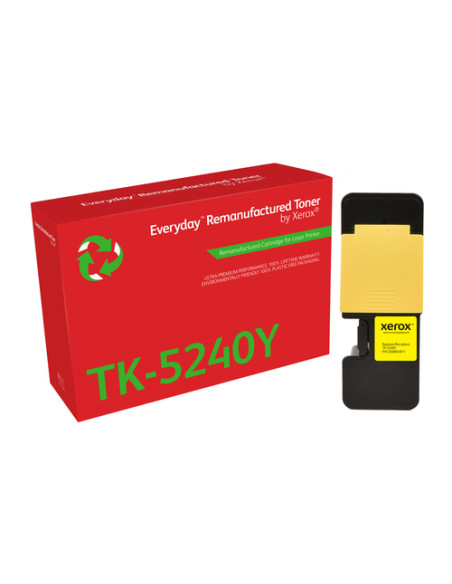Everyday Rigenerato Toner rigenerato Everyday™ di Xerox Giallo compatibile con Kyocera TK-5240Y, Capacità standard