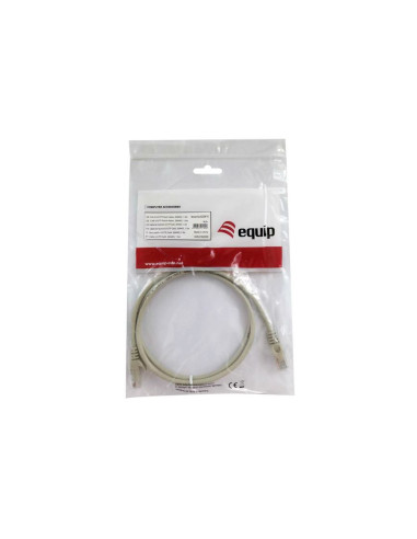 Equip 625410 cavo di rete Beige 1 m Cat6 U/UTP (UTP)
