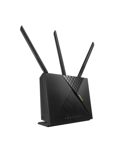 ASUS 4G-AX56 router wireless Gigabit Ethernet Dual-band (2.4 GHz/5 GHz) Nero