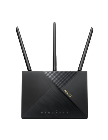 ASUS 4G-AX56 router wireless Gigabit Ethernet Dual-band (2.4 GHz/5 GHz) Nero