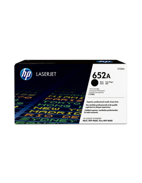 HP Cartuccia toner originale nero LaserJet 652A