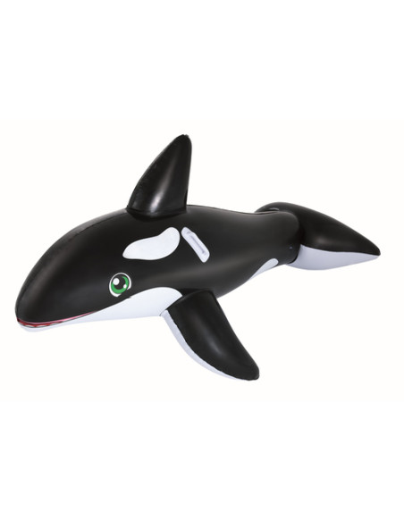 Bestway 41009 galleggiante da piscina e da spiaggia Nero, Bianco Fantasia Vinile Gonfiabile cavalcabile