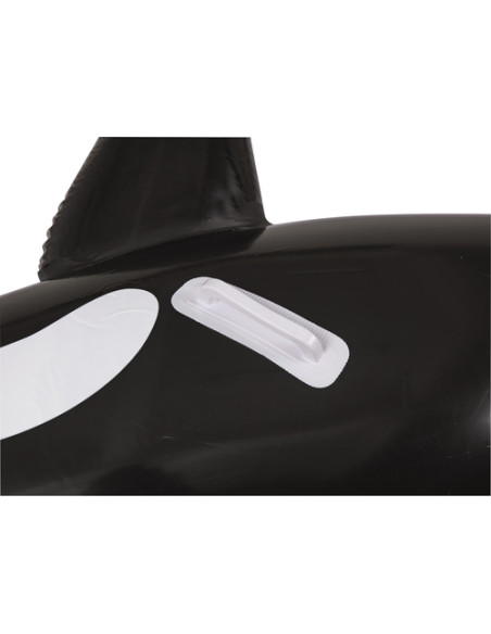 Bestway 41009 galleggiante da piscina e da spiaggia Nero, Bianco Fantasia Vinile Gonfiabile cavalcabile