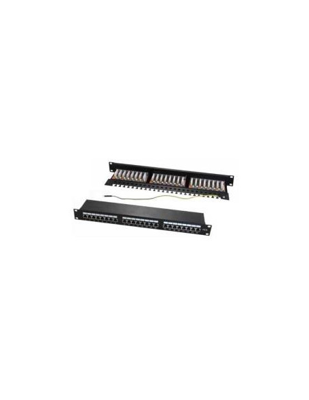 PANN.1U CON 24 RJ45S CAT.6 NERO
