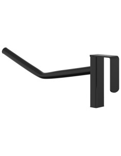 Portasella con Gancio per Briglia a Braccio Singolo Nero Ferro 2