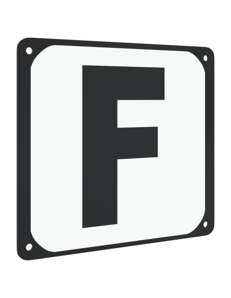 Lettere Arena da Dressage 12 pz in Acciaio