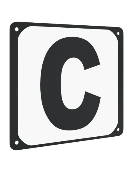 Lettere Arena da Dressage 12 pz in Acciaio