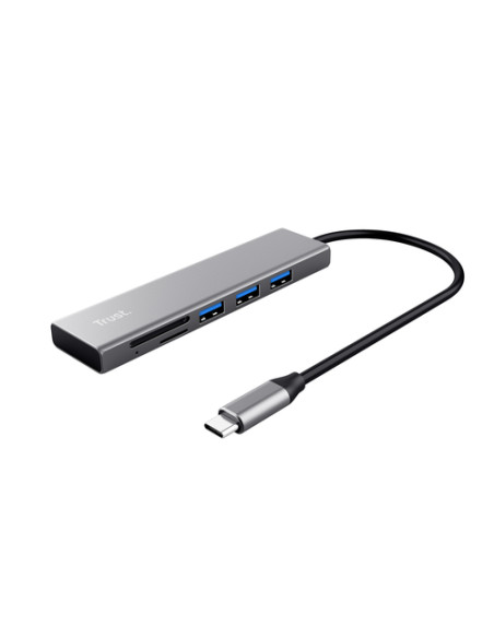 Trust Halyx USB 3.2 Gen 1 (3.1 Gen 1) Type-C 104 Mbit/s Alluminio