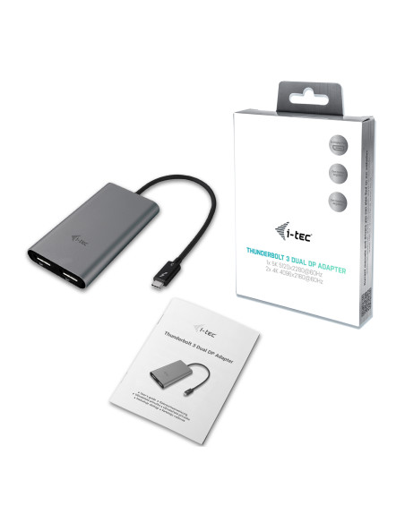 i-tec Video adattatore Thunderbolt 3 Dual DP