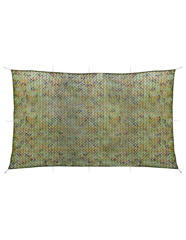 Rete Mimetica con Custodia 2x6 m Verde