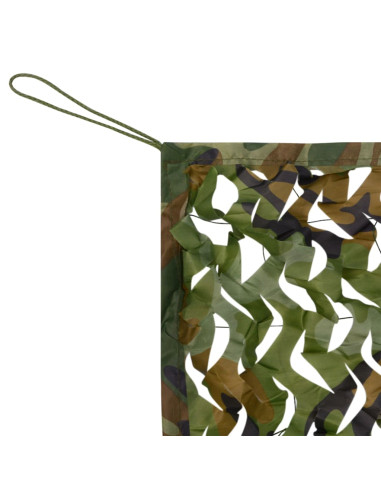 Rete Mimetica con Custodia 2x6 m Verde