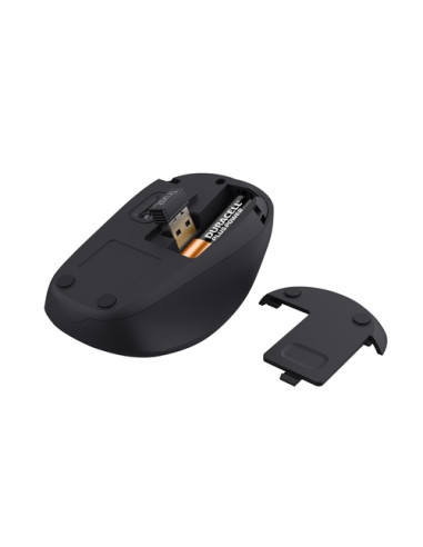 Trust TM-201 mouse Ufficio Mano destra RF Wireless Ottico 1600 DPI