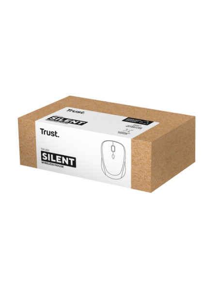 Trust TM-201 mouse Ufficio Mano destra RF Wireless Ottico 1600 DPI