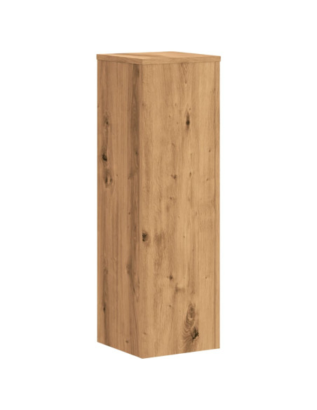 Supporti per Piante 2 pz Rovere 25x25x80 cm in Multistrato