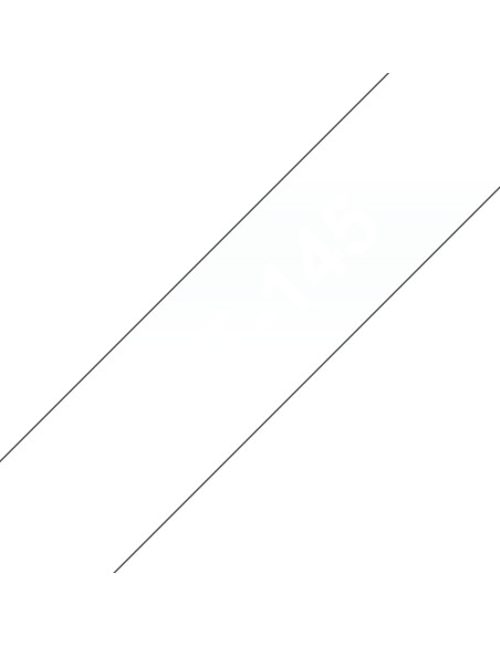 Brother TZE-145 nastro per etichettatrice Bianco su trasparente