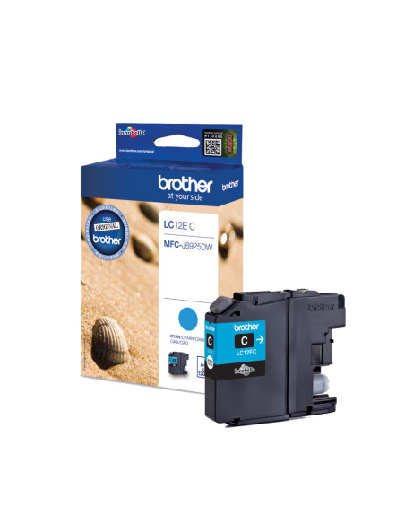 Brother LC12EC cartuccia d'inchiostro 1 pz Originale Ciano