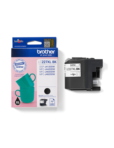 Brother LC227XLBK cartuccia d'inchiostro 1 pz Originale Nero