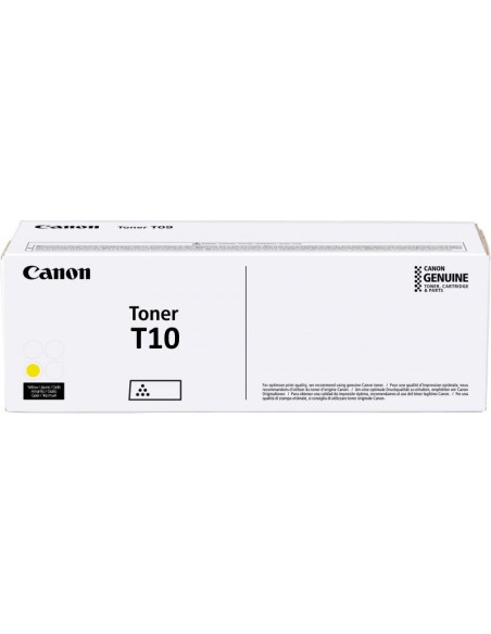 Canon T10 cartuccia toner 1 pz Originale Giallo