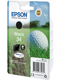 Epson Golf ball Singlepack Black 34 DURABrite Ultra Ink 2