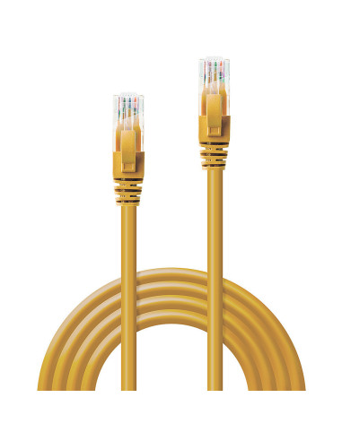 Lindy 48060 cavo di rete Giallo 0,3 m Cat6 U/UTP (UTP)
