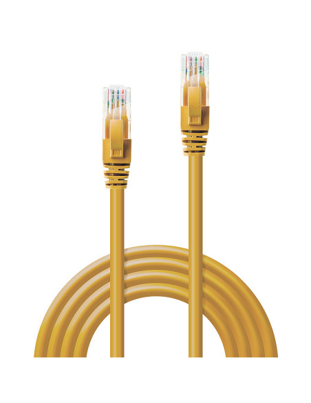 Lindy 48060 cavo di rete Giallo 0,3 m Cat6 U/UTP (UTP)