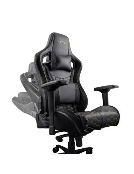 Trust GXT 712 Resto Pro Sedia per gaming universale Nero, Giallo