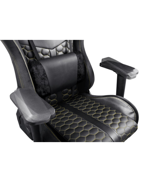Trust GXT 712 Resto Pro Sedia per gaming universale Nero, Giallo