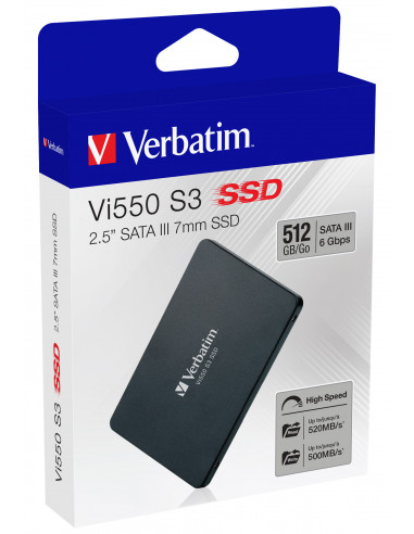 Verbatim Vi550 S3 SSD 512GB