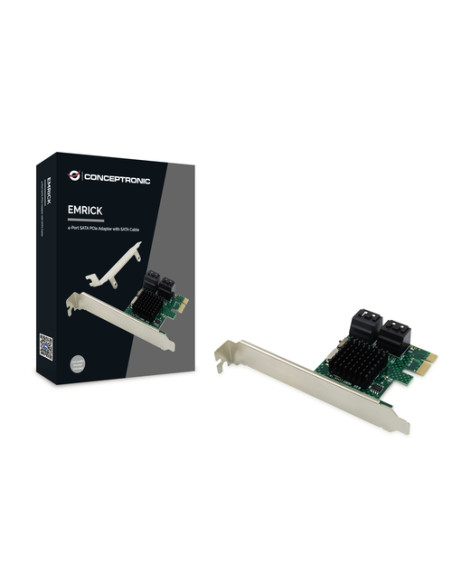 Conceptronic EMRICK03G scheda di interfaccia e adattatore Interno SATA