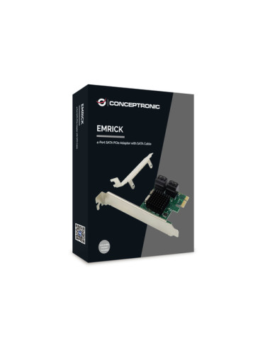 Conceptronic EMRICK03G scheda di interfaccia e adattatore Interno SATA
