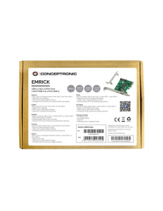 Conceptronic EMRICK09G scheda di interfaccia e adattatore Interno USB 3.2 Gen 2 (3.1 Gen 2) 2