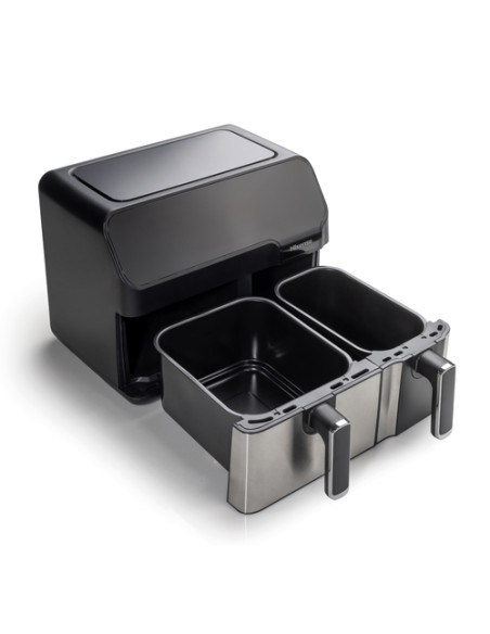 Hisense HAF2900D friggitrice Doppia 8,6 L Indipendente 1700 W Friggitrice ad aria calda Nero