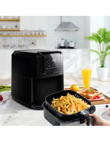 Hisense H06AFBS1S3 friggitrice Singolo 5 L 1700 W Friggitrice ad aria calda Nero