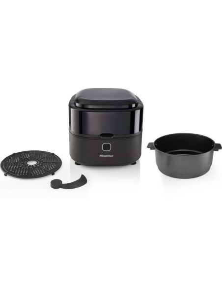 Hisense HAF1350DR friggitrice Singolo 6,7 L Indipendente 1350 W Friggitrice ad aria calda Nero