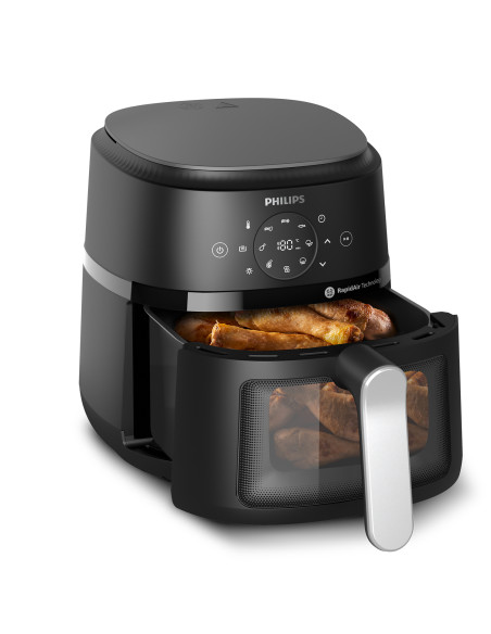 Philips 2000 series NA221/00 Airfryer 4.2 L, Friggitrice ad aria 13 in 1, App ricettario