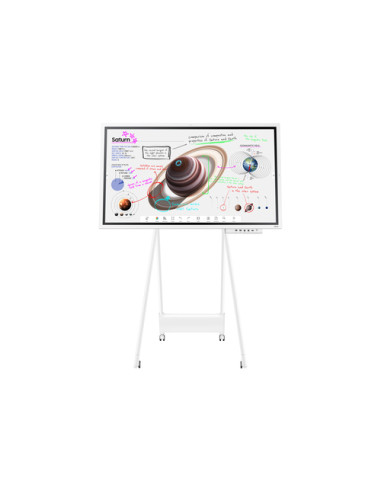 Samsung WM65B lavagna interattiva 165,1 cm (65") 3840 x 2160 Pixel Touch screen Grigio, Bianco