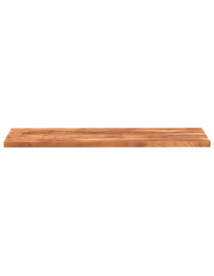 Piano Tavolo 140x50x3,8 cm Rettangolare Legno Massello Acacia 2