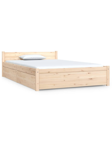 Giroletto con Cassetti 120x190 cm Small Double