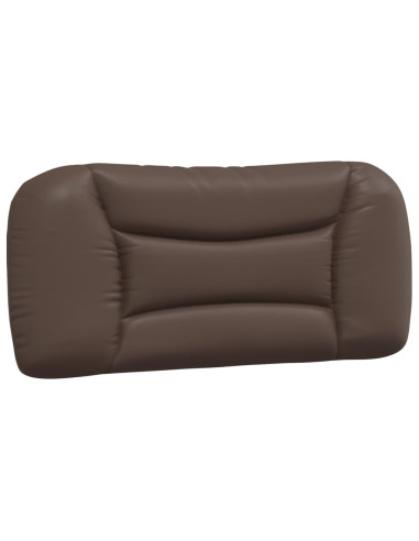 Letto con Materasso Marrone 80x200 cm in Similpelle