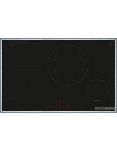 Bosch Serie 6 PVS845HB1E Piano cottura a induzione 80 cm Nero, con profili