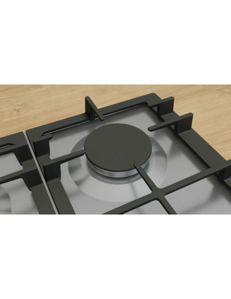 Bosch Serie 6 PCS7A5I90 , Piano cottura a gas, 75 cm, Acciaio inox