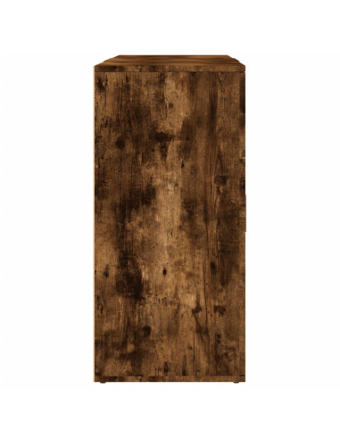 Credenze 3 pz Rovere Fumo in Legno Multistrato