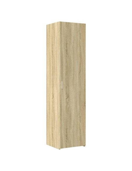 Credenza Rovere Sonoma 50x42,5x185 cm in Legno Multistrato